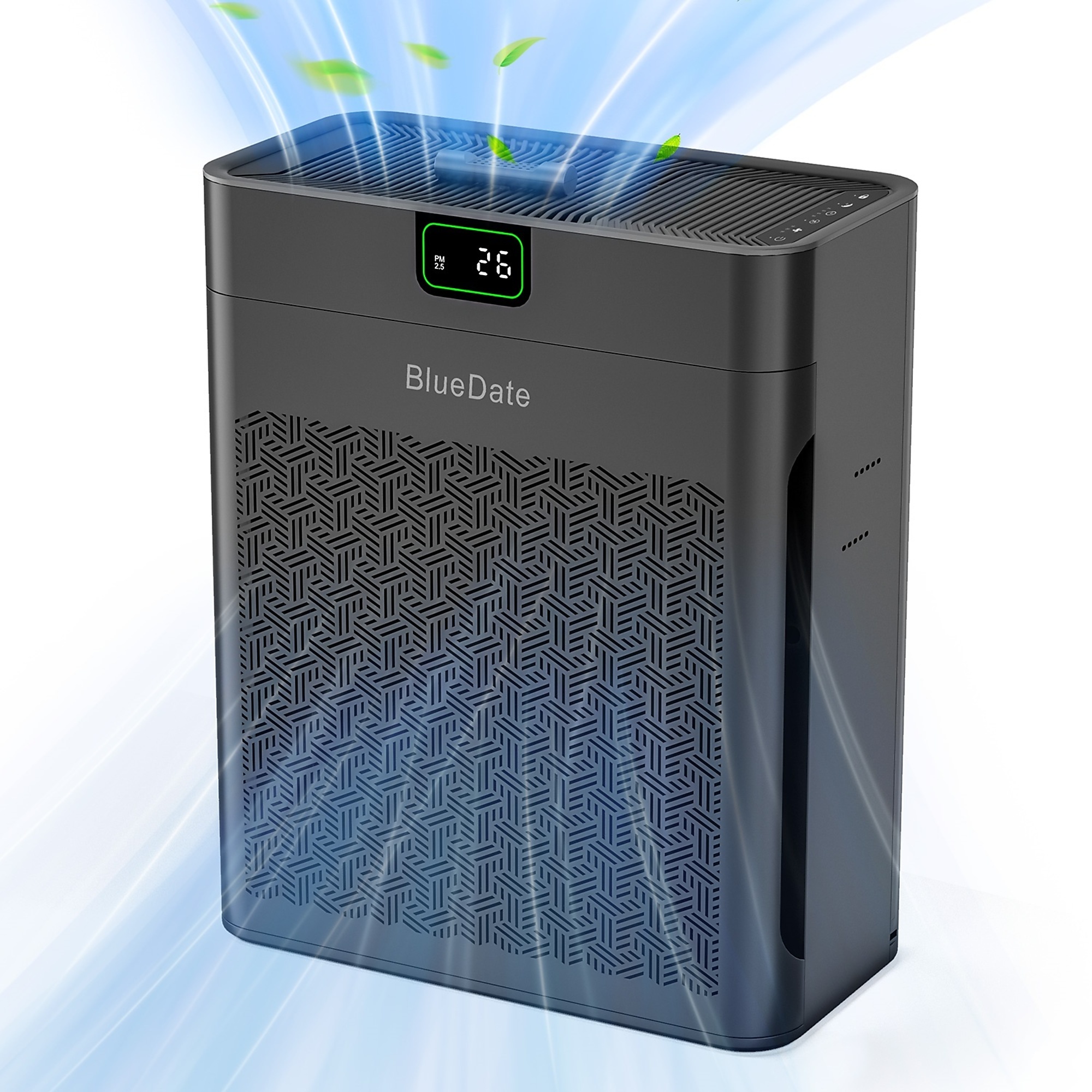 EdenDirect Personal Air Purifier — 1100 Sq. Ft., H13 HEPA, PM2.5 Sensor, 25dB Sleep Mode, Activated Carbon, Ozone-Free, Model# NTEATHXAN